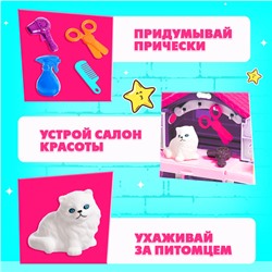 Игровой набор «Кошкин дом», питомец с аксессуарами, МИКС