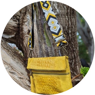 AB.Z · Pelle · 22-07 COCO (280) amarillo - CINTURON BOLSOS (150)-6 (17) АКЦИЯ