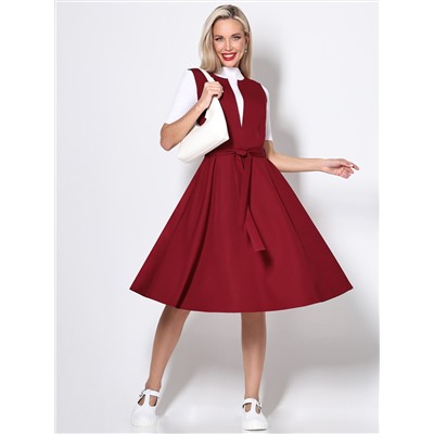 Сарафан Базовый сценарий, бордо