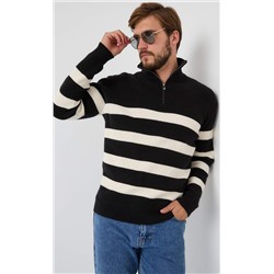 Джемпер F421-1545 black-white