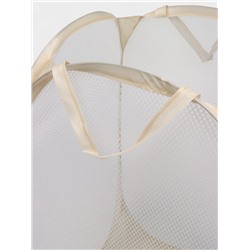 Корзина - сетка складная Доляна «Северный мишка», 32×32×52 см, бежевая