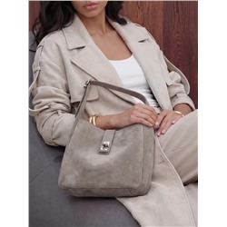 Женская кожаная сумка Richet 3210LNC 792 Бежевый