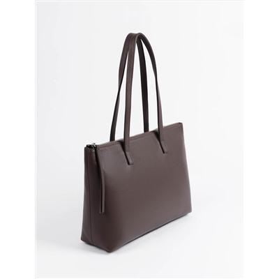 Женская кожаная сумка Richet 3202LN 879 Коричневый