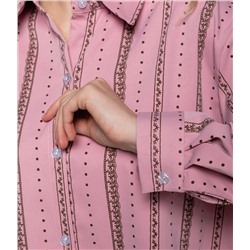 Рубашка #КТ129 (1), розовый