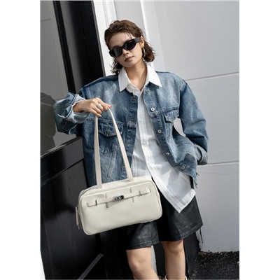 Женская сумка, кожа, MIRONPAN  29917 Молочный