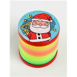 Пружинка радуга «Новый год», d=5 см, МИКС