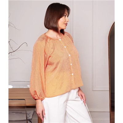 Блуза #КТ73 (2), терракотовый