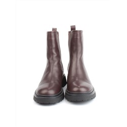 01-80158-G75-1 DK. BROWN Ботинки демисезонные женские (натуральная кожа, байка)