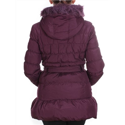 B-38 DARK VIOLET Куртка зимняя женская NO NAME (100 гр. холлофайбер)