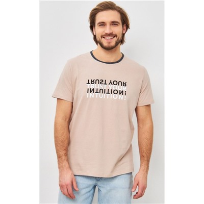 Футболка P411-06-799 beige