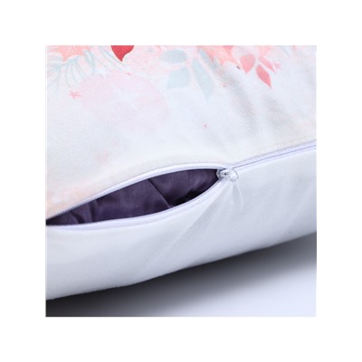 Наволочка декоративная новогодняя «Этель. Тепла и уюта» 40×40 см, велюр