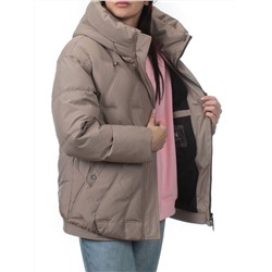 8887 DK. BEIGE Куртка зимняя женская (холлофайбер 200 гр.)