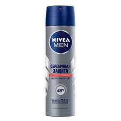 Nivea Deo спрей муж (82959) Серебряная защита 150 мл