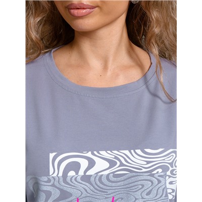 940/1 Футболка  "Серый"