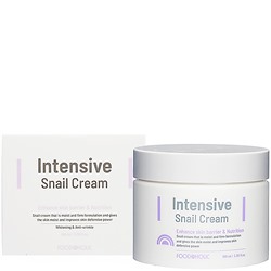 FOODAHOLIC Антивозрастной функциональный крем для лица с муцином улитки 100 мл