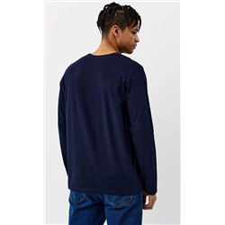 Лонгслив F521-1001-897 d.blue