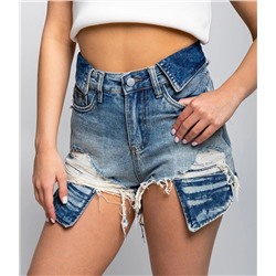 Джинсовые шорты #КТ66029, голубой