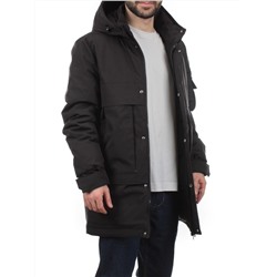 8896 BLACK Куртка мужская зимняя облегченная (130 гр. холлофайбер)
