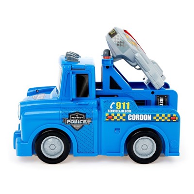 Парковка «Полицейская часть», свет и звук