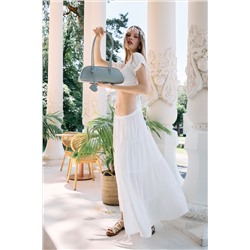 Женская кожаная сумка Richet 3265LN 969 Серый