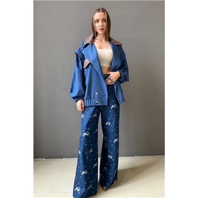 Жакет женский  DENIM075/01/Синий