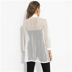 Кардиган оригинальный, Для стильного образа (белый)