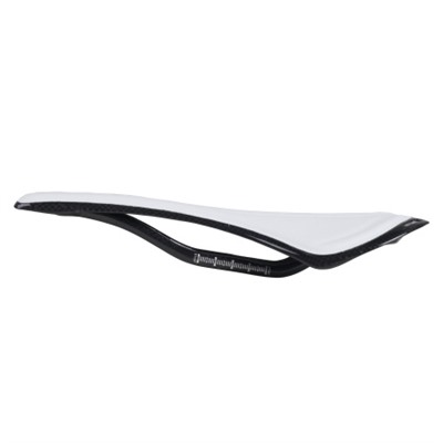 Седло велосипедное MTB карбоновое ZEON IREMEL TX-05W 275X143мм вес 120+/- 5 гр. белое /уп 20/