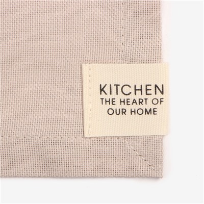 Набор салфеток «Этель» Calm, 30×40 см - 2 шт., 100% хлопок, рогожка 186 г/м²