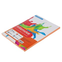 Бумага цветная Calligrata, А4, 100 листов, оранжевая, интенсив, 80 г/м²