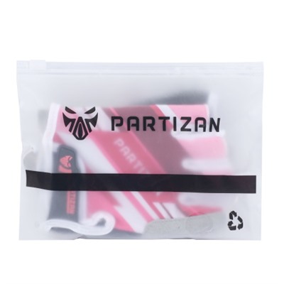 Велосипедные перчатки PARTIZAN с коротким пальцем /A0035 / Размер XL / Цвет: Розовые /уп 200/