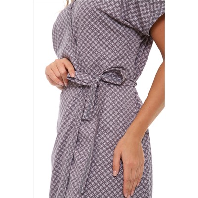 Пеньюар женский с сорочкой Флора 044