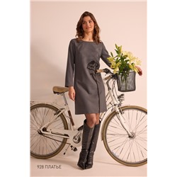 NiV NiV fashion 928 серый, Платье