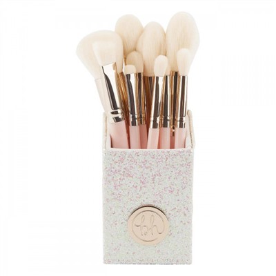 Набор кистей для макияжа в подставке bh cosmetics 11 шт