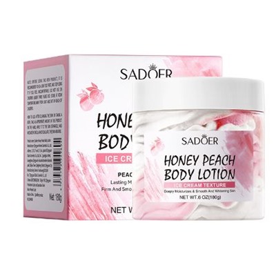 SADOER HONEY PEACH BODY LOTION Лосьон для тела с экстрактом медового персика,180г