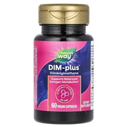 Nature's Way, DIM-Plus™, добавка с дииндолилметаном, 60 веганских капсул