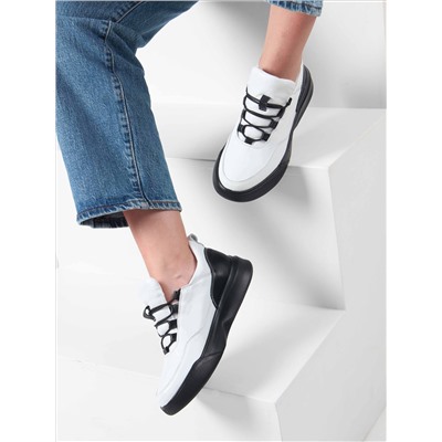 Кроссовки ED'ART 155.2104'bl. Белый черный