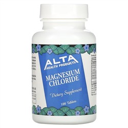 Alta Health, Хлорид магния, 100 таблеток