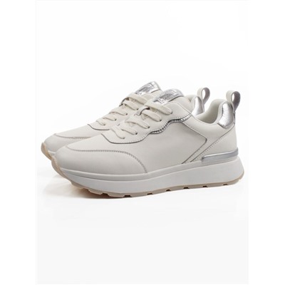 03-A9068-2 MILK Кроссовки женские (натуральная кожа)