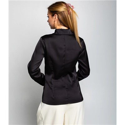 Блуза #ОКТ025022, чёрный