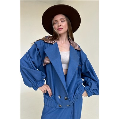 Жакет женский  DENIM075/01/Синий