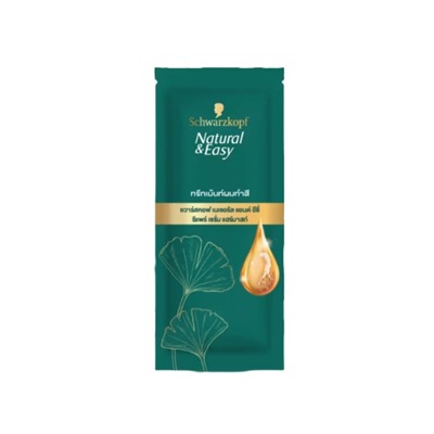 Интенсивная маска для окрашенных и повреждённых волос Schwarzkopf Natural & Easy, 12 гр