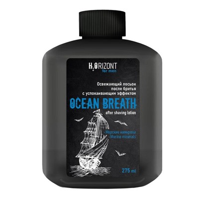 Освежающий лосьон после бритья успокаивающий эффект OCEAN BREATH, 275 мл