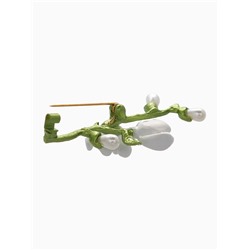 Набор брошей «Цветы» брусника, лаванда, жасмин, цветные