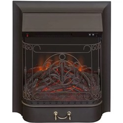 Электроочаг Majestic Lux Black, 20",1550 Вт, 2 режима обогрева, звук потрескивания дров
