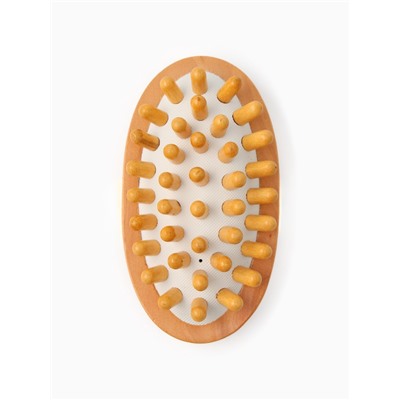 Подарочный набор «Этель» Eucaliptus, полотенце 30×60 см, мочалка, массажёр