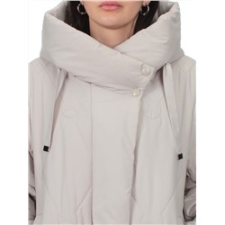 1119 LT. BEIGE Пальто зимнее облегченное женское (холлофайбер 150 гр.)