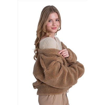 Кардиган КОРОТКИЙ ТЕДДИ кемел