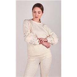 Костюм женский спортивный с бусинами 252937 размер 42,44,46,48