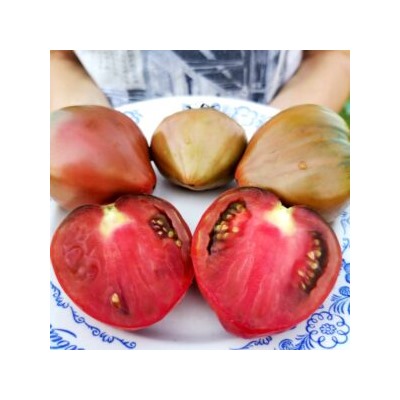 Помидоры Пурпурное Сердце Лилипута — Dwarf Purple Heart Tomato (10 семян)