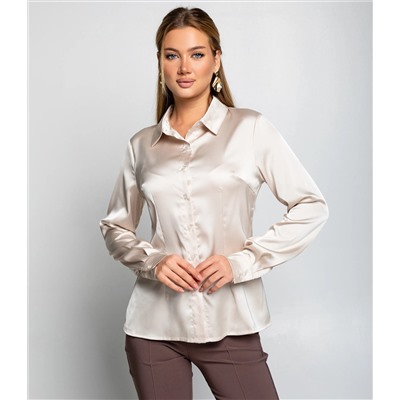 Блуза #ОКТ025022, светло-бежевый